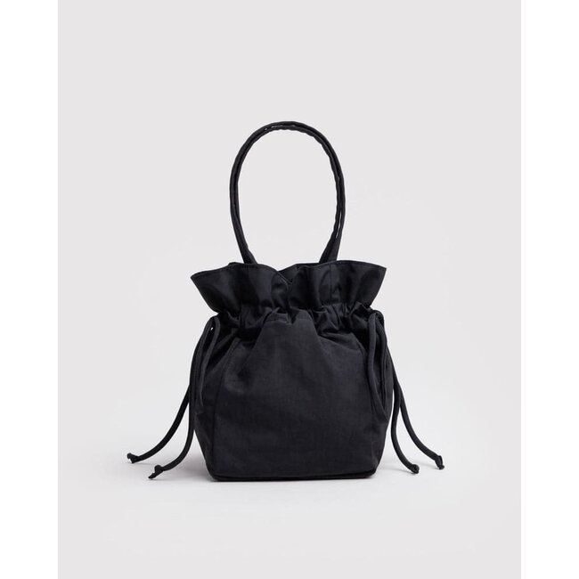 Baggu Nylon Drawstring Bag - Black