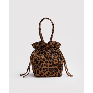 Baggu Nylon Drawstring Bag - Leopard