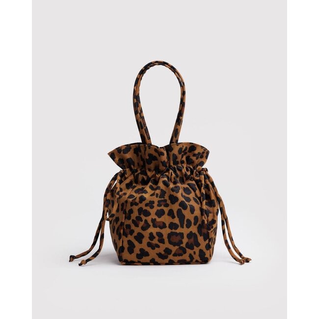 Baggu Nylon Drawstring Bag - Leopard