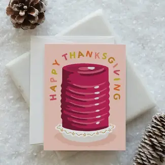 Idlewild Co. Cranberry Jelly Thanksgiving Card