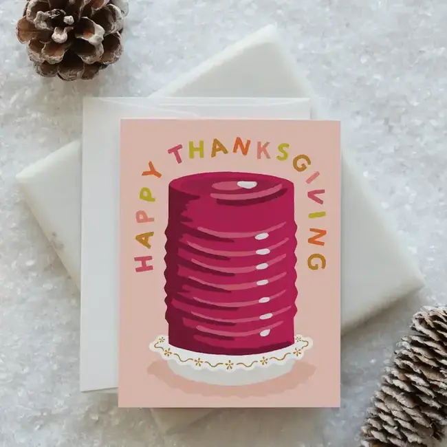 Idlewild Co. Cranberry Jelly Thanksgiving Card