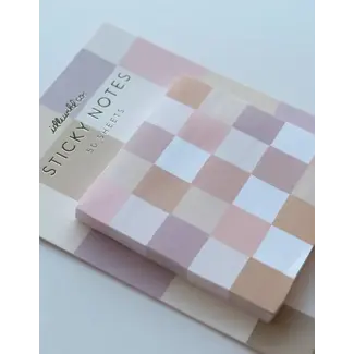 Idlewild Co. Nude Checks Sticky Notepad