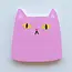 Idlewild Co. Pink Cat Die-Cut Sticky Notepad