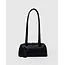 Baggu Small Recycled Leather Bowler Bag - Black