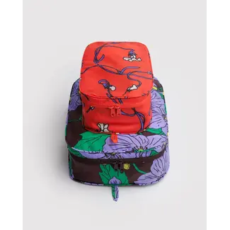 Baggu Packing Cube Set- Poppy Mix