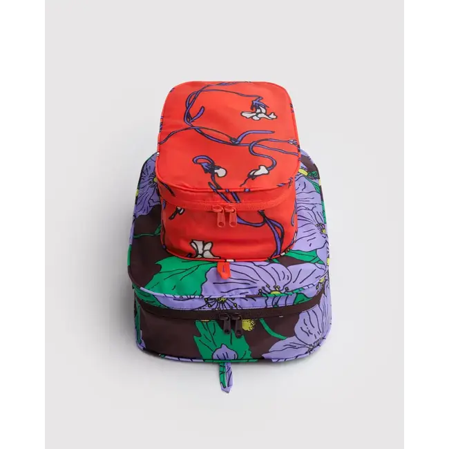 Baggu Packing Cube Set- Poppy Mix