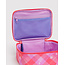 Baggu Small Cosmetic Case- Pink Star Plaid