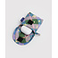 Baggu Puffy Earbuds Case - Green Star Plaid