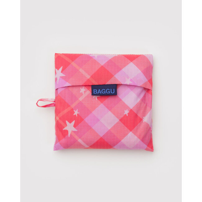 Baggu Big Baggu - Pink Star Plaid