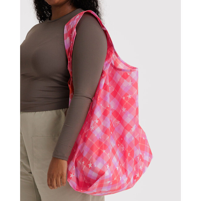 Baggu Big Baggu - Pink Star Plaid