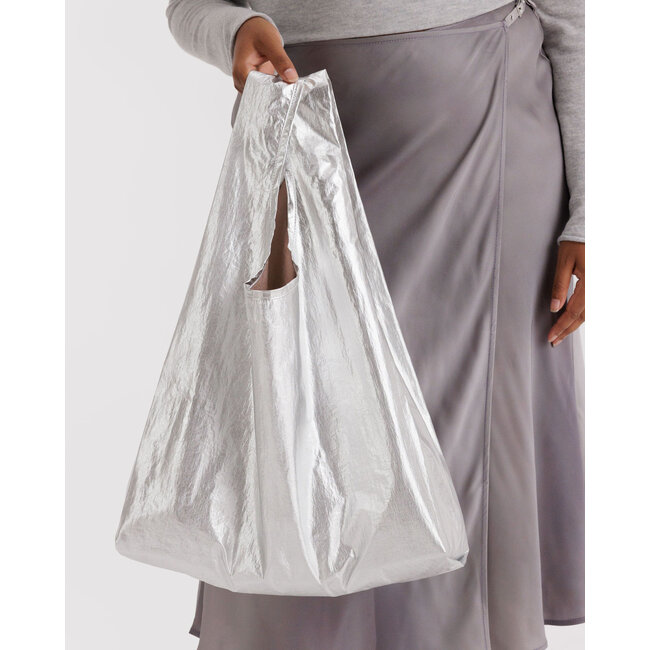 Baggu Standard Baggu - Chrome Metallic