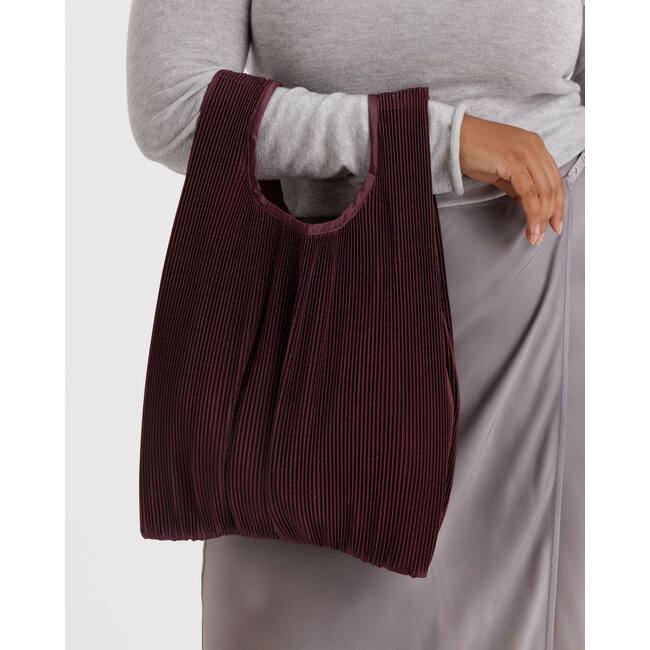 Baggu Pleated Baggu - Mahogany