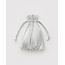 Baggu Pleated Baggu - Chrome Metallic
