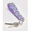 Baggu Logo Keychain - Lilac Happy