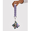 Baggu Logo Keychain - Lilac Happy