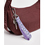Baggu Logo Keychain - Lilac Happy