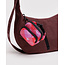 Baggu Fanny Pack Charm - Pink Star Plaid