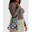 Baggu Bear Bag - Green Star Plaid