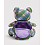 Baggu Bear Bag - Green Star Plaid