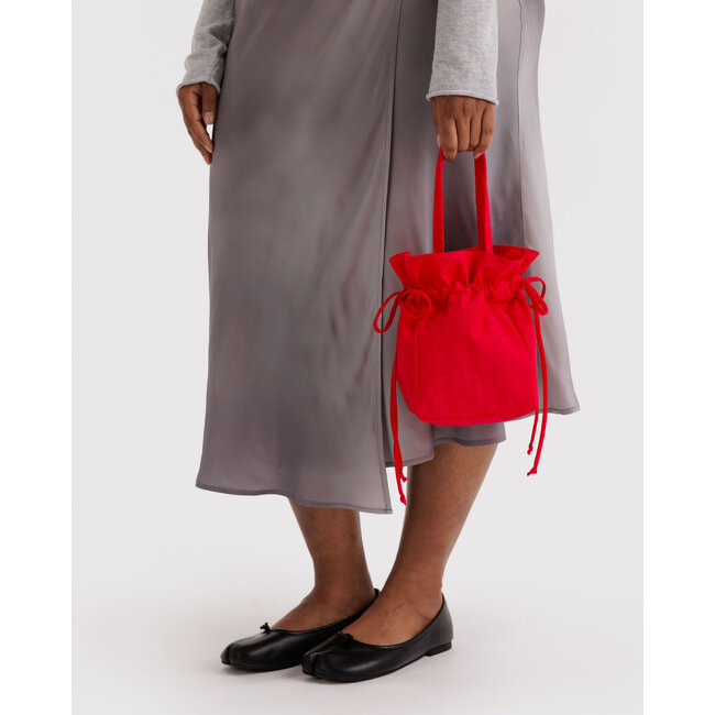 Baggu Nylon Drawstring Bag - Candy Apple