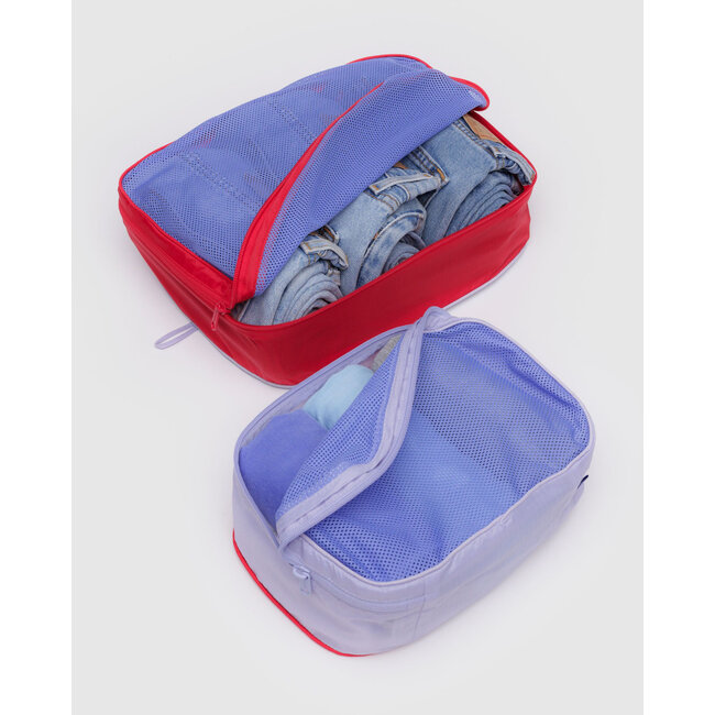 Baggu Packing Cube Set - Mesh Berry Mix