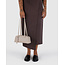 Baggu Small Recycled Leather Bowler Bag- Stone