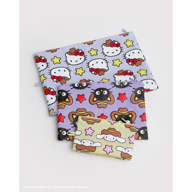 Baggu Go Pouch Set - Hello Kitty & Friends Western
