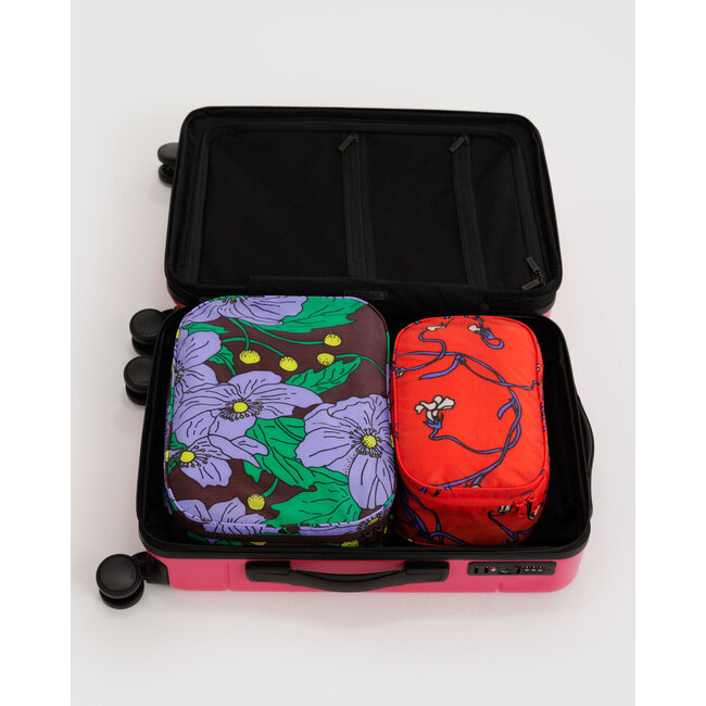 Baggu Packing Cube Set- Poppy Mix