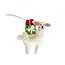 Ornaments 4 Orphans Christmas Ornament- Llama with Presents