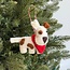 Ornaments 4 Orphans Christmas Ornament- Wool Dog