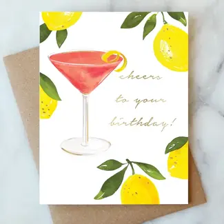 Abigail Jayne Design Cosmopolitan Birthday Card