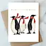Abigail Jayne Design Penguins Holiday Card