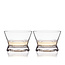 Viski Raye Crystal Tequila Tasting Glasses Set of 2