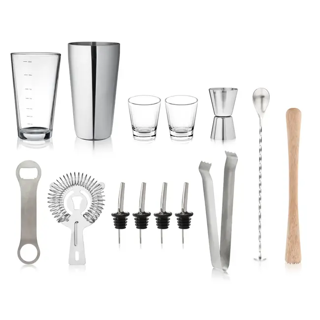 True 14 Piece Barware Set