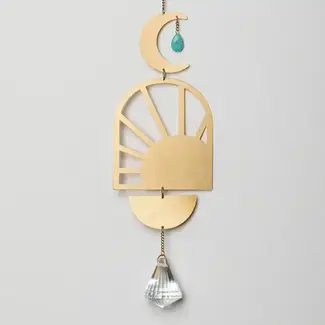Scout Suncatcher - Sunshine/Turquoise