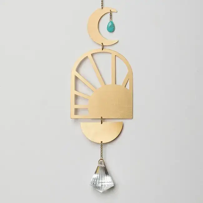 Scout Suncatcher - Sunshine/Turquoise