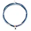 Scout Tonal Chromacolor Miyuki Bracelet Trio - Cobalt/Silver