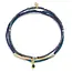 Scout Tonal Chromacolor Miyuki Bracelet Trio - Navy/Gold