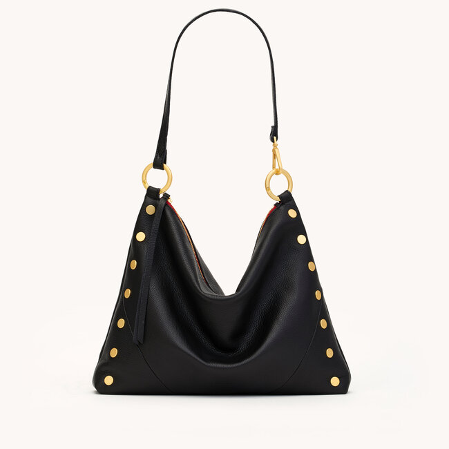 Hammitt Kyle Lrg-Black-BG-Red Zip