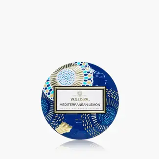 Voluspa Mediterranean Lemon Mini Tin Candle