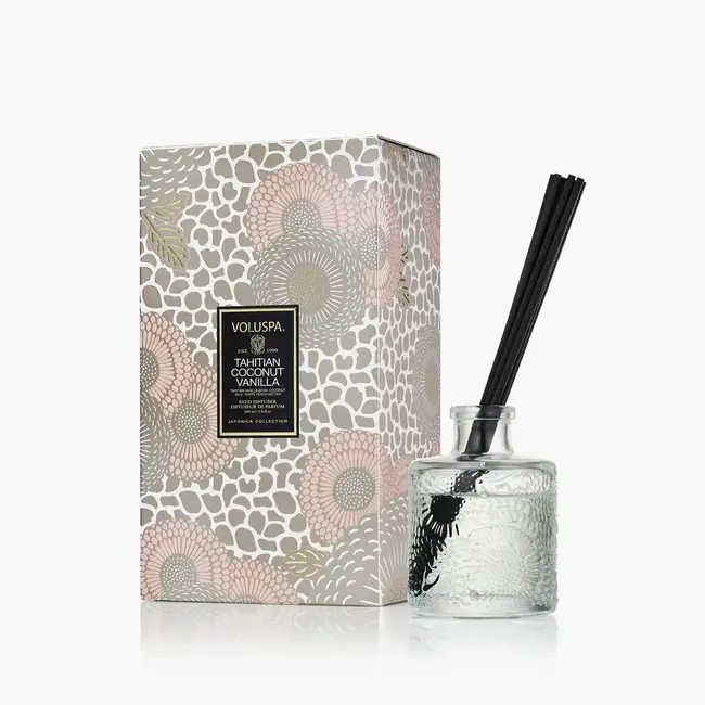 Voluspa Tahitian Coconut Vanilla Reed Diffuser