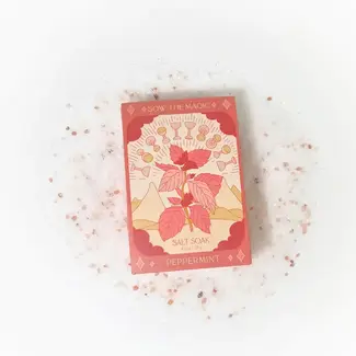 Sow the Magic Peppermint Tarot Salt Soak