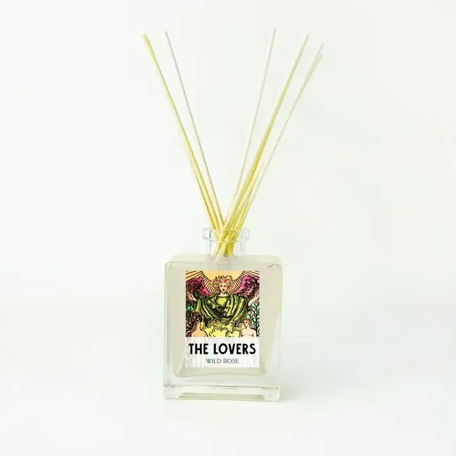 Sow the Magic The Lovers Tarot Card Home Reed Diffuser