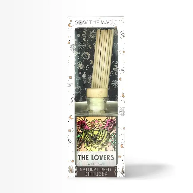 Sow the Magic The Lovers Tarot Card Home Reed Diffuser