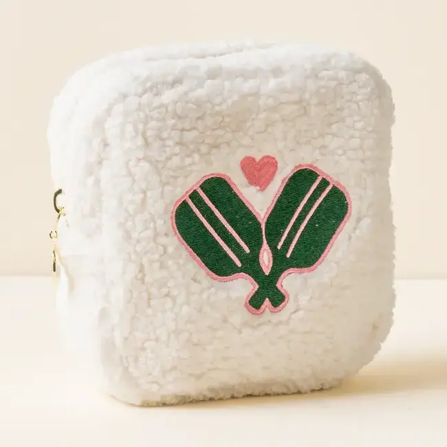 The Darling Effect Teddy Pouch-Square Pickleball Paddles
