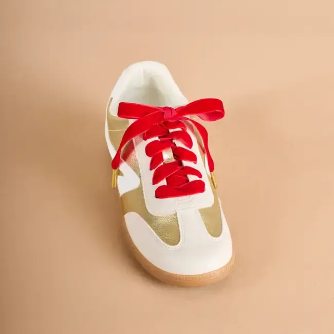 The Darling Effect Shoelaces-Velvet Red