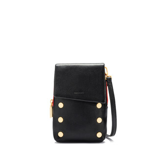 Hammitt Hammitt VIP Mobile- Black BG Red Zip