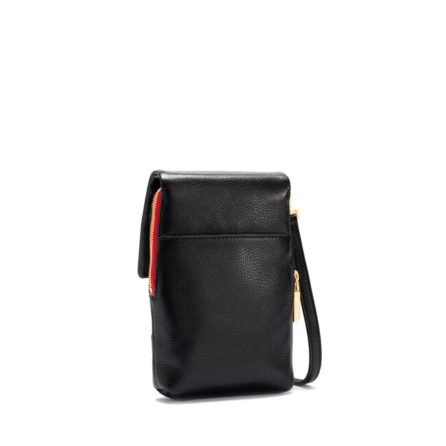 Hammitt Hammitt VIP Mobile- Black BG Red Zip