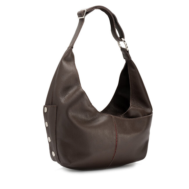 Hammitt Hammitt Tom Zip Med- Espresso Pebble- S