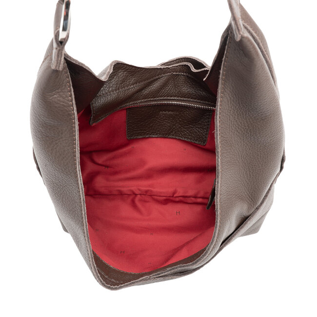 Hammitt Hammitt Tom Zip Med- Espresso Pebble- S